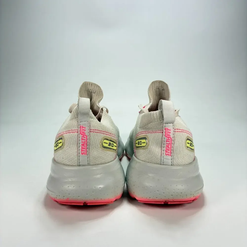 Brooks Glycerin StealthFit 20 Gray Pink Running Shoes 1203721B06 Women's Size 9